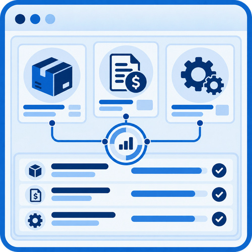 ERP & Operations Systems service icon – Beep Digital