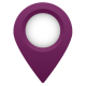Purple map pin for science, vision and AI safety players on the Hey/I AI map